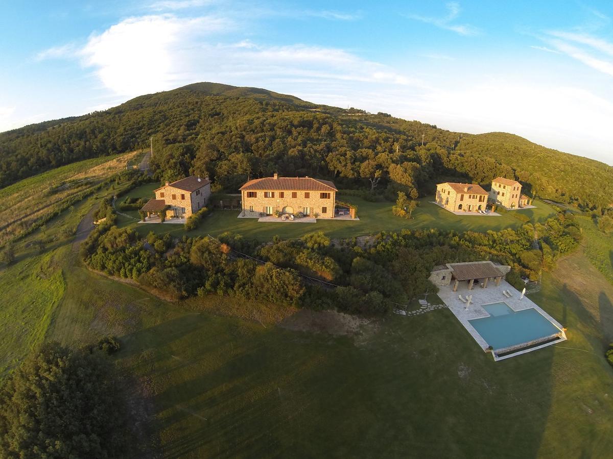 La Lepraia Estate Villa Castellina Marittima Bagian luar foto