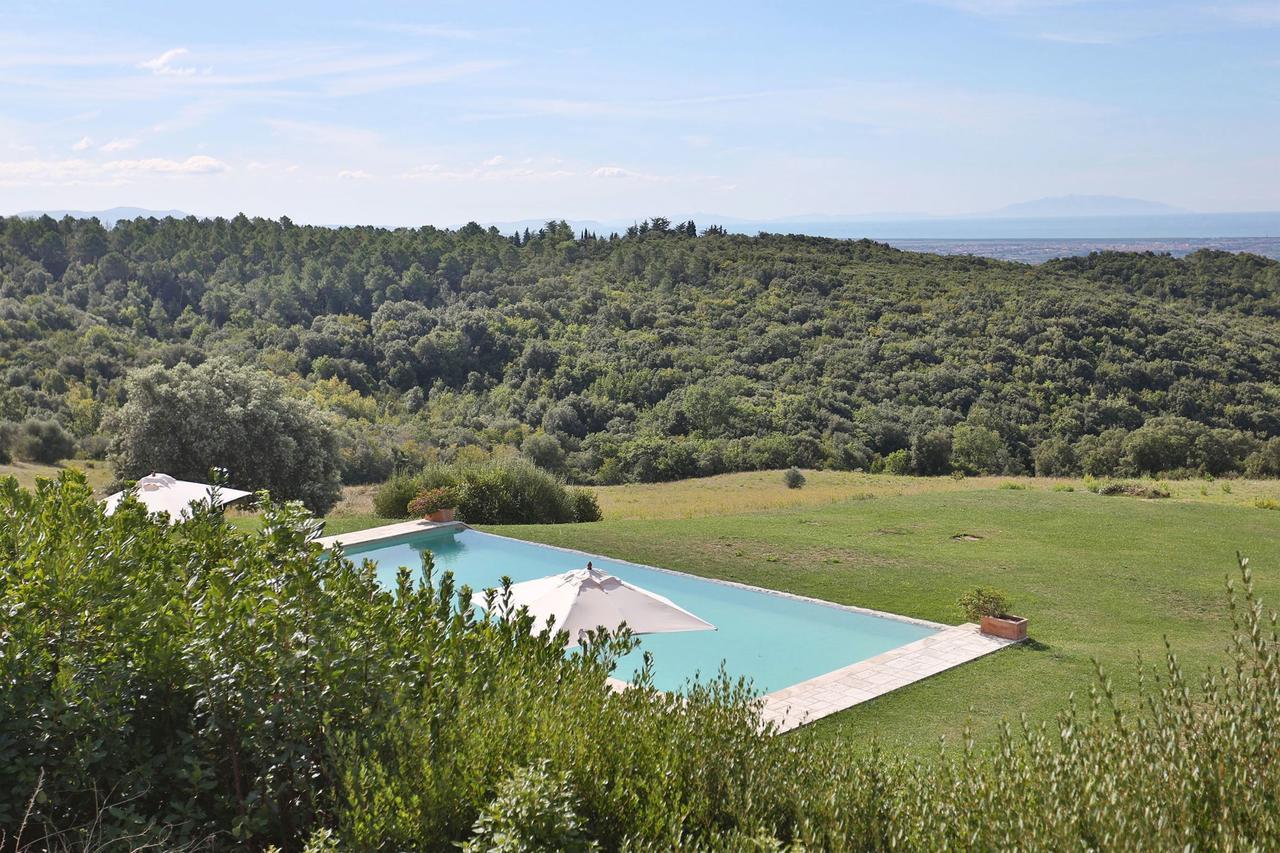 La Lepraia Estate Villa Castellina Marittima Bagian luar foto